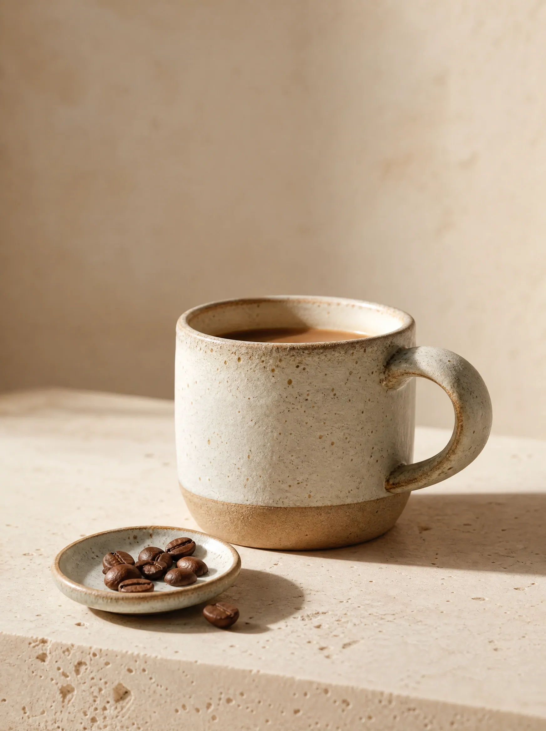 Ceramic cup still life