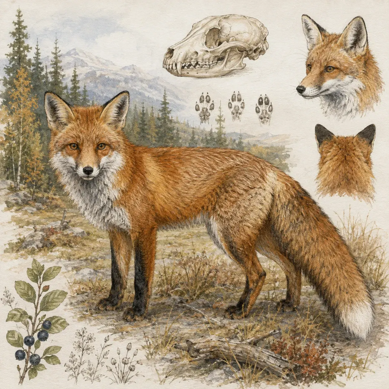 Wildlife Illustration