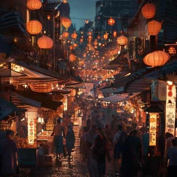 热闹场景